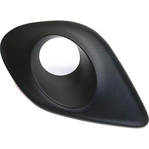 Image of DAT AUTO PARTS Front Right Fog Light Bezel Fits 2015-2023 Dodge Charger | Scat Pack and Hellcat, 2015-2018 SRT 392, RH Bumper Cover Trim, Black Textured Plastic, CH1039171, 68280428AA