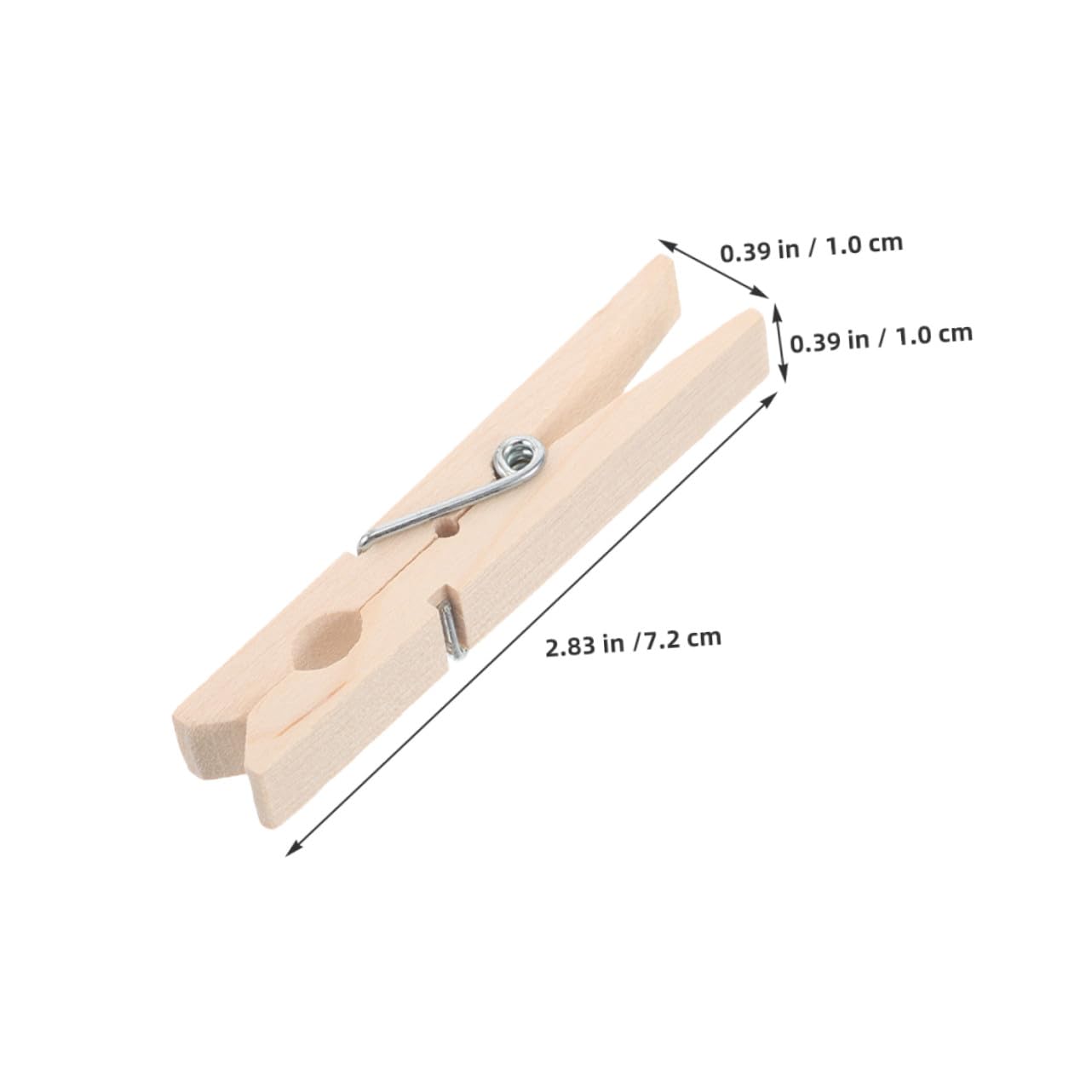 Gatuida 150 Pezzi Mollette in Clip Antivento per Bucato Piccole Calze Asciugamani Foto e Note Protezione Delicati