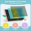 TECJOE 4 Pack LCD Writing Tablet, 8.5 Inch Colorful Drawing Board, Kids Travel Games Activity Learning Toys, Birthday Gifts for 3-8 Year Old Boys Girls Toddlers Preschooler #4