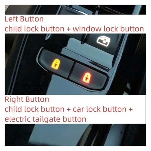Commutateur fenêtre électrique VW ID.4 ID.3 avec double bouton de commande directe