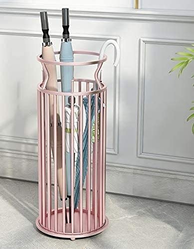 Porte-parapluies pour appartement avec bac de récupération d'eau intérieur et compact