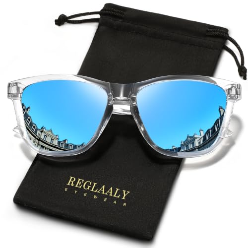 Image of Polarized Retro Trendy Sunglasses Womens Mens UV Protection Shades