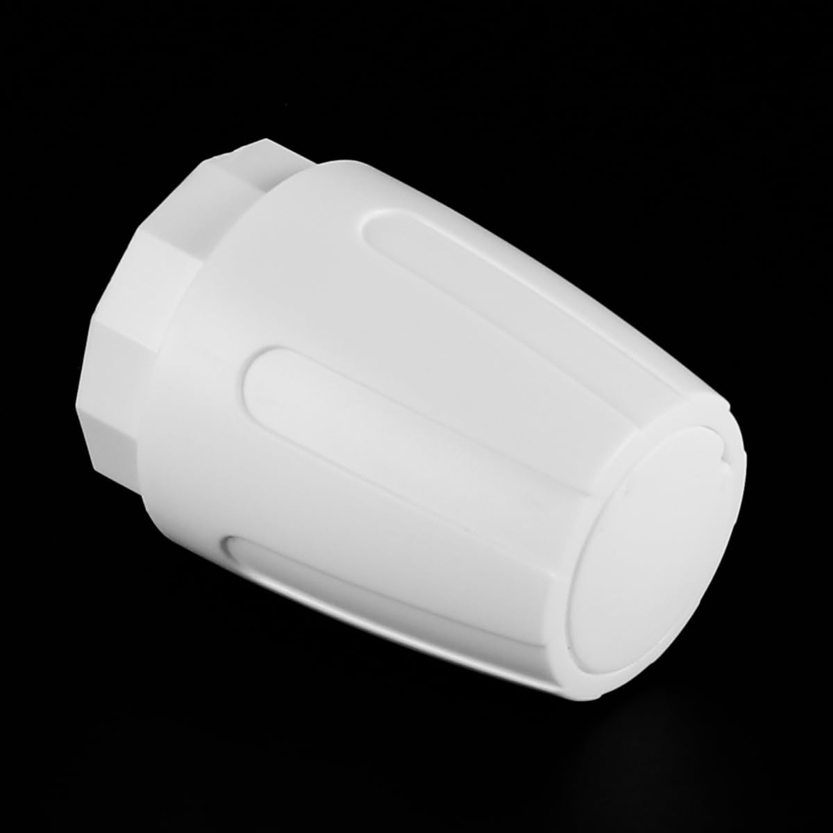Laroal 4Pcs Radiator Valve Caps for Underfloor Heating Manifold Hand Wheel Switch Automatic Temperature Control Valve White Plastic Handle Durable and Easy Installation - Image 3