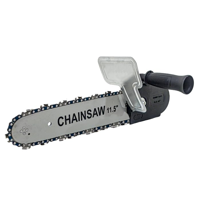 HPD Electric Chainsaw Adaptor Set for Angle Grinder Machine 11.5 inch Set Woodworking Tool (with Chain) for 100mm / 4inch Grinder (Grinder Not Included) Grinder into Chainsaw Convertor (B09RMLPL7X) Amazon Price History, Amazon Price Tracker