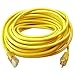 Master Electrician 02587ME 25-Feet Round Vinyl Extension Cord, Yellow