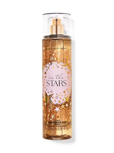 Image of Bath & Body Works In The Stars Fine Fragrance Mist| For Women|Long Lasting | Light & Refreshing |Layerable Body Spray for Women | Dermatologist tested | Infused with Essential Oils | Captivating & Long-Lasting Scent | 236 ml / 8 fl oz (Pack A)