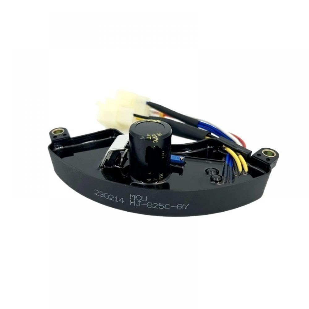 Generador trifásico AVR de 7 kW, 400 V, 470 UF, regulador de Voltaje automático Digital, generador de Gasolina