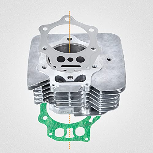 Wztepeng Engine Piston Ring Cylinder Gasket Top End Kit Compatible With Honda 1998-2004 Foreman 450 Trx450 S/Es/Fe/Fm 4X4 Replace Part# 12100-Hn0-A00 13111-Hn0-A00 #TOP3
