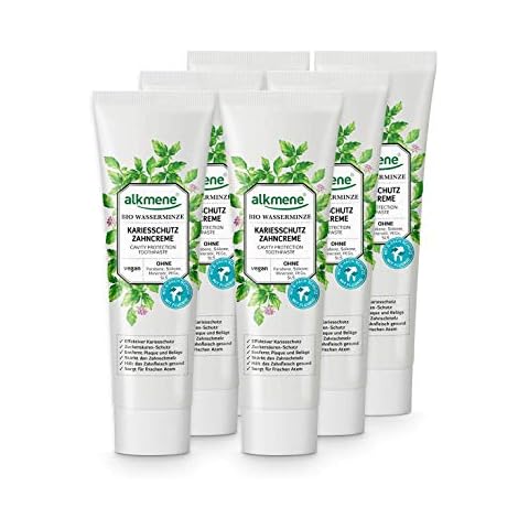 Pasta de dientes Alkmene con agua de menta orgánica Cover