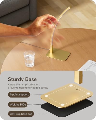 23% Off EDISHINE Curved LED Table Lamp with Touch Control - Image 6