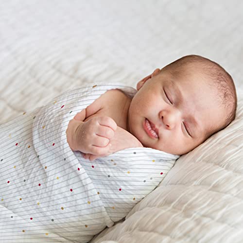 Image of haus & kinder 100% Cotton Muslin Swaddle Wrap for New Born Baby | Pack of 4 (100x100 cm) | Baby Blanket & Swaddles for Newborn | Jungle Safari Collection