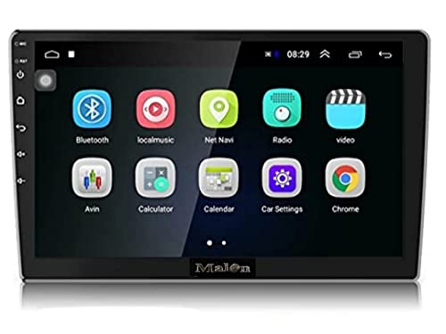 Image of Malon 9 inch car Android Double din Player(2GB /32GB) capacitive Touch Screen Quad core Processor, 1080P HD Screen, Android Version and BT 5.0, Wi-fi, GPS, USB 2.0, Navigation