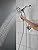 Delta Arvo 14 Series Chrome Shower Faucet Set with In2ition 2-in-1 Dual Shower Head with HandHeld Spray Combo, Valve Trim Kit, Chrome 142840-I (Valve Included)