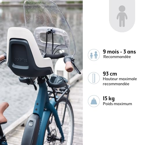 Siège vélo avant bébé pour des balades en famille confortables - 5