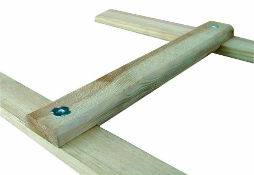Outifrance 8833250 Echelle de toit en Bois 5,07 m/13 échelons entraxe 39 cm