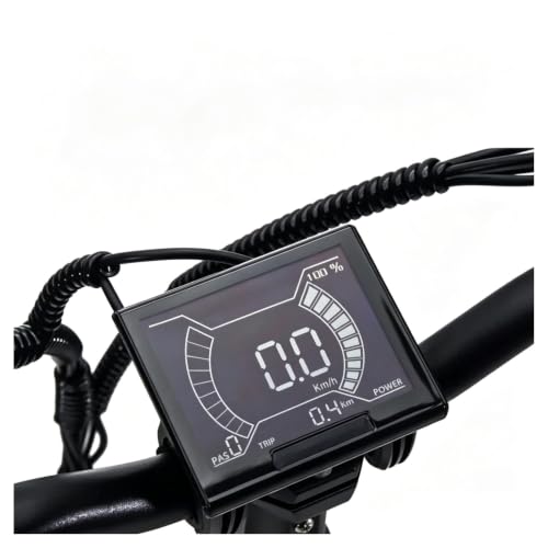 Pantalla LCD K5242 para bicicleta eléctrica de 24V 36V 48V con panel de instrumentos completo 6