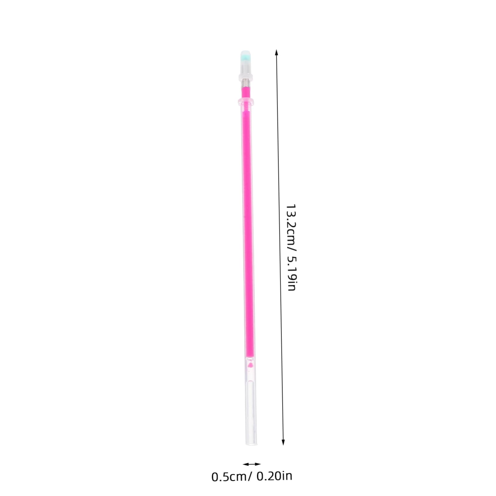 STOBOK 60Pcs Colored Gel Pen Refills Bright Smooth Ink Replacement for Writing Drawing Journaling 5.2 Inch - Image 4