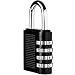 Anpro 2 Piezas Candado de Seguridad en 7.9cm* 4cm con Combinación 4-Dígitos...