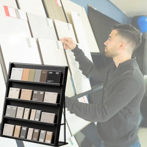 Présentoir de carrelage de bureau et support de magazine chic