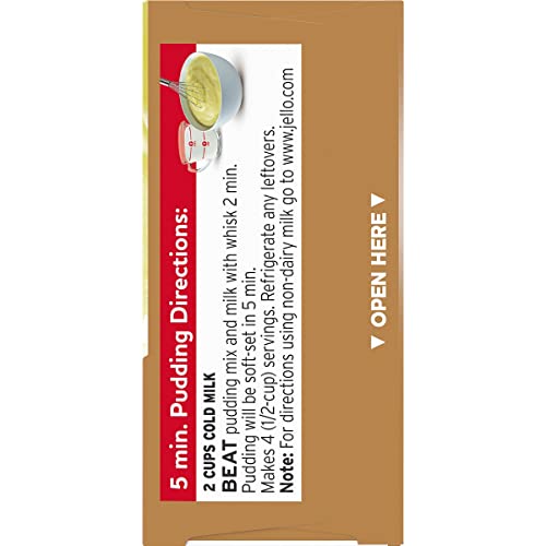 Image of Jell-O Instant Pudding & Pie Filling, Coconut Cream, 3.4 Ounce (Pack of 4)