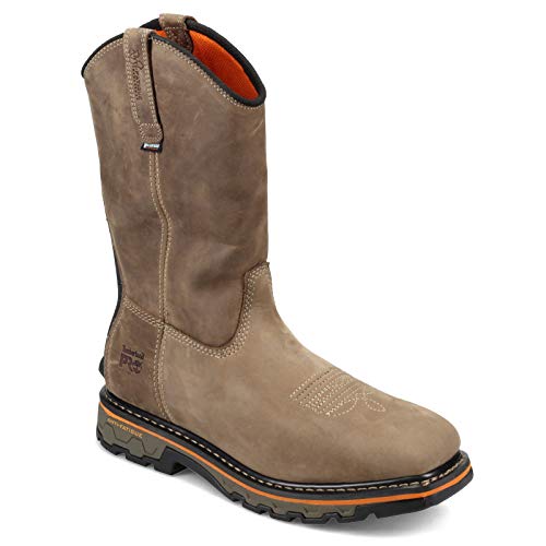 Image of Timberland PRO Men's True Grit Pull On Soft Toe Waterproof Industrial Western Work Boot, Turkish Coffee-2024 NEW, 9.5 W US