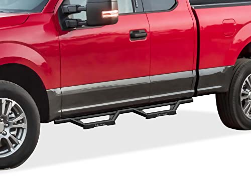 Estribos laterales de acero inox para Ford F150 y F-250 miniatura 4