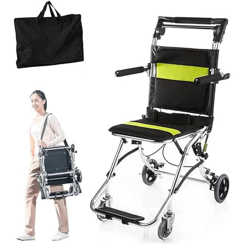 介護 旅行用車椅子 折りたたみ式 軽量 モビリティデバイス シートベルト 高齢者 大人 子供 便利 車椅子の介護者用 自走用車いす