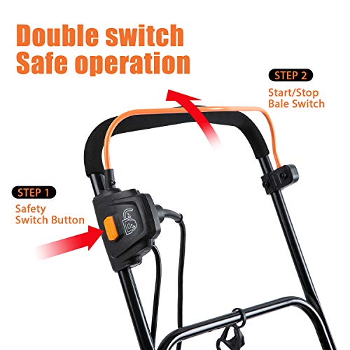 LawnMaster GV1314 Scarifier and Lawn Dethatcher 14-Inch 12.5AMP