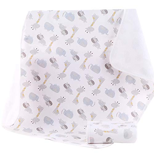 Baby Diaper Changing Pad Liners(22X27.5 Inches) Soft Bamboo Cotton Waterproof Changing Pad For Baby Underpads Mattress Pad Sheet Protector Portable Reusable Urine Pads For Travel Gear Pack Of 3 #TOP1