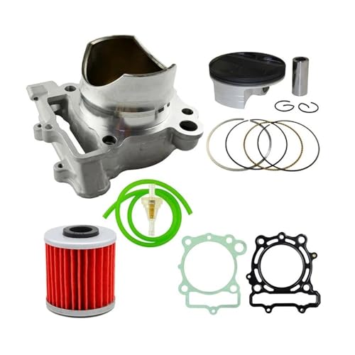 Kit cilindro 77mm anillos de pistón filtro aceite y combustible para moto KXF250 2009-2016