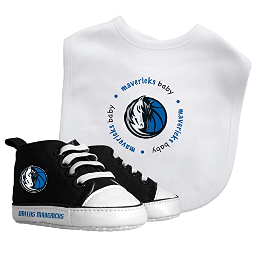 Image of Baby Fanatic NBA Dallas Mavericks Infant and Toddler Sports Fan Apparel, Multi, One Size (DAM2020)
