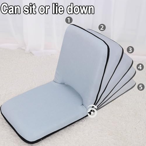 Chaise de méditation avec cadre en acier robuste et capacité de charge 150 kg - 5