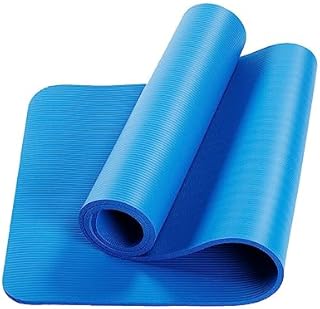 Yoga Mat | Exercise Mat | Gymnastics Mat | Gym Exercise Fitness Pilates Workout Mat Non Slip | 60 x 180 cm | 10mm Thick Foam