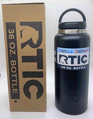 Rtic Stainless Steel Bottle (36oz), Black