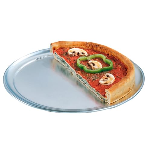 García de Pou 147.89 Platos Llanos Pizza, 33 Cm, Plateado