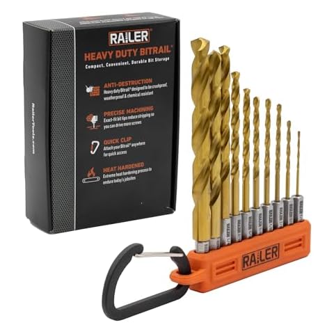 Railer High Speed Titanium Drill Bit Set Cover