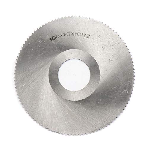 Rannb Slitting Saw Blade 108 Teeth Circular HSS Slitting Saw Cutter 100mm/3.93