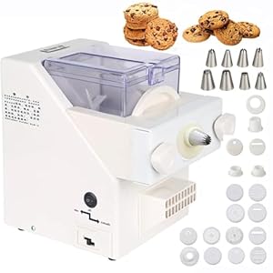 QYOEGSQ Automatische Keksmaschine mit Düsen und Formen