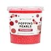 Tea Zone [7 Pounds] Strawberry Popping Pearls for Boba Tea Beverages, Sweets, Ice Cream Topping | B2053