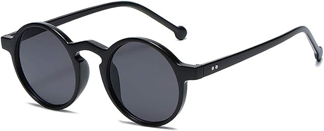 Long Keeper Round Retro Sunglasses for Men Women Classic Vintage Sun Glasses Unisex with UV protection Eyewear for driving hiking daily outdoor activities