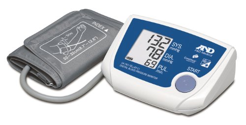 A&D Medical UA-767PBT-Ci - Tensiómetro de brazo eléctrico, color blanco