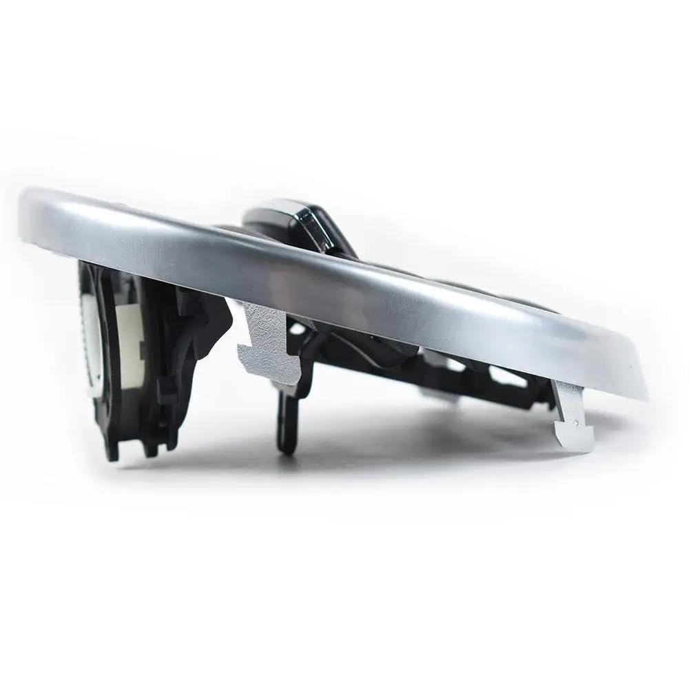 Rejilla Salida Aire Embellecedor Panel Cubierta Rejilla Ventilación Aire Acondicionado Coche Para Mercedes Para Benz W164 M ML GL 300 350 450 500 2005-2012 Difusor Aire Acondicionado(Black L OR R 1PC)