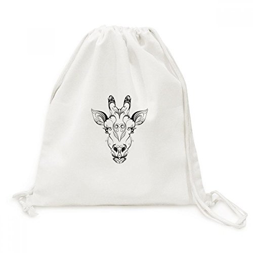Sac de voyage en toile Antilope tibétaine, le sac à cordon idéal pour le shopping