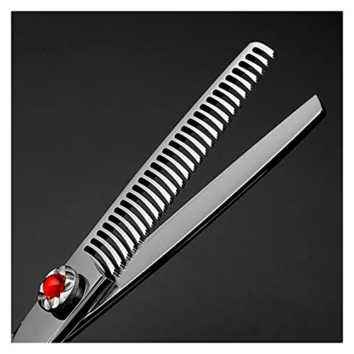 Ciseaux de coiffeur professionnels 6.0 pouces ciseaux à dents de coupe - 4