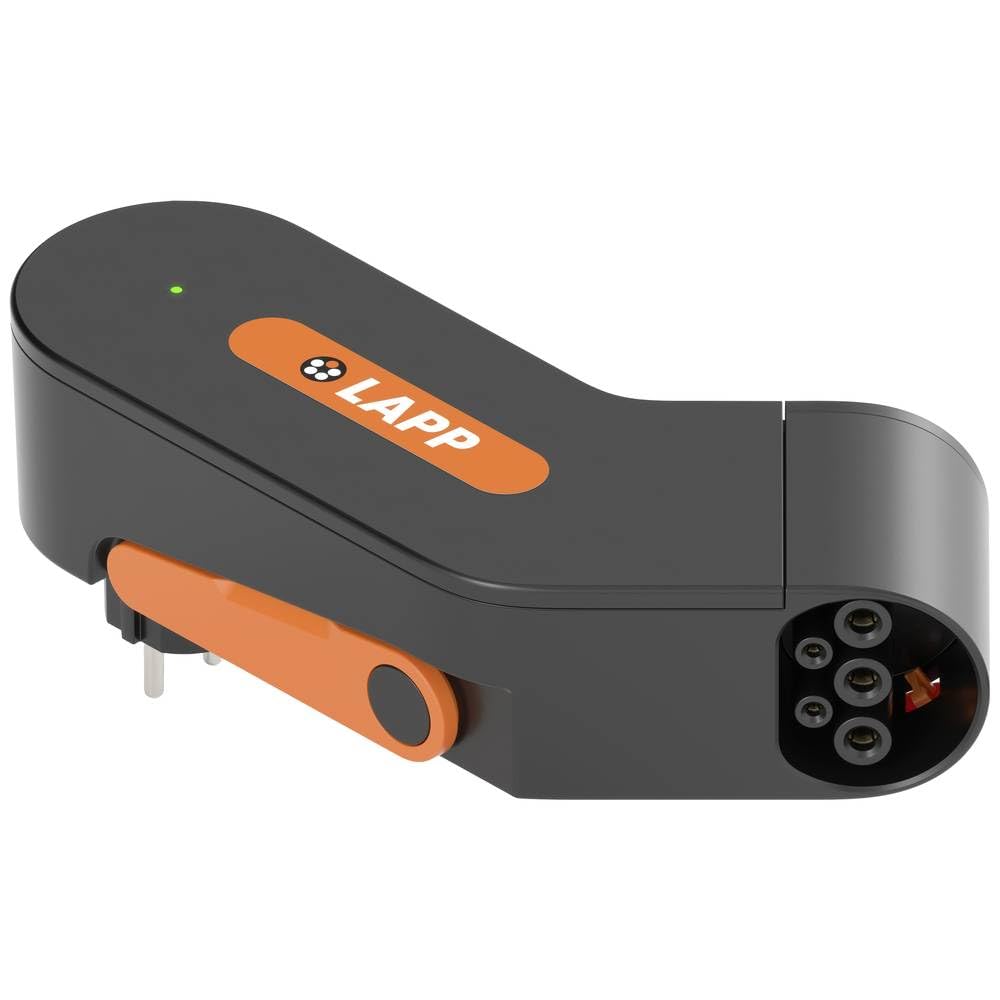 Lapp Mobility Dock/Mobiles EV Ladegerät für die Haushaltssteckdose/Notladegerät für E-Autos/Tragbares E-Auto Ladegerät für Unterwegs/Ladegerät für Elektro- und Plug-in / IP44 – Bild 4