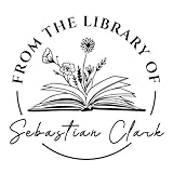 Embosser per Libri Personalizzato,Goffratrice Personalizzata,Timbro per Libri Personalizzato Timbro A Secco Embosser per Biblioteche, Vari Design da Scegliere