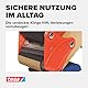 tesa Handabroller PREMIUM - professioneller, robuster Abroller für Klebebänder - für Paketbänder mit bis zu 50 mm Breite - für den industriellen Gebrauch geeignet