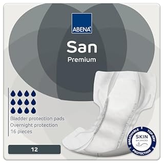 ABENA San 12 | 4000ML Absorbency Premium Incontinence Pads for Men & Women | Breathable & Comfortable Pads Women & Men, Fast Absorbing, Discreet & Effective Adult Incontinence Pads