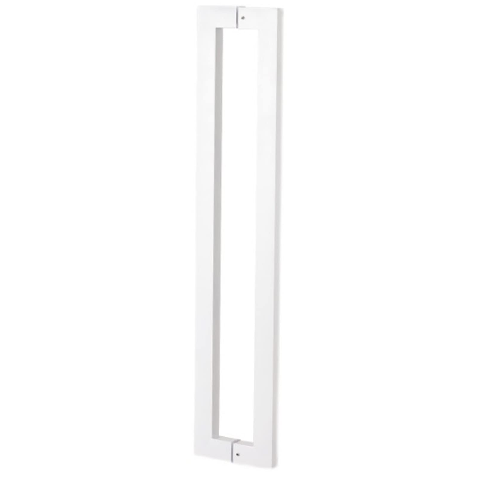 IKUMOK Door Handle Door Pull Handle Sliding Barn Door Handle Gate Pull Handles, Modern Square Barn Door Handle Hardware for Garage Bar Shed Warehouse Door, Mirror or Matte Finshed