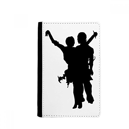 Performance Dancer Duet Dance Art Passport Holder Notecase Burse Wallet Cover Card Purse